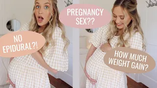 PREGNANCY Q&A | Second Trimester Recap!