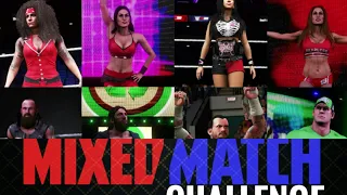 Mixed Match Challenge ☆All Stars☆ | Cap 3 Round 1| WWE 2K20