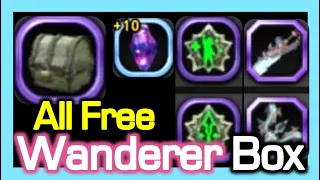 Wanderer Box : All Rewards Free / Tiger Weapon. Geraint&Barnec Heraldry / Dragon Nest KR (2023 Sep)