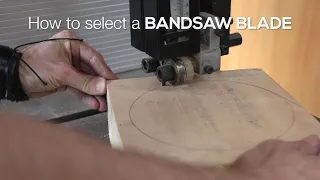 FAQ - How to choose a Bandsaw Blade
