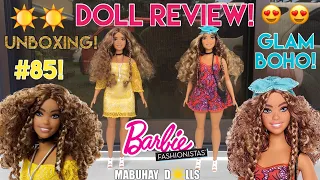 Barbie Fashionistas Glam Boho #85 Doll Review!