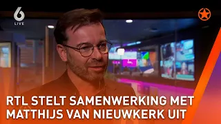 DIT is de REDEN voor het UITSTELLEN van de SAMENWERKING tussen RTL en MATTHIJS... | SHOWNIEUWS