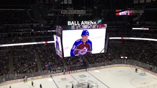 Colorado Avalanche Goal Horn Live! Vs San Jose Sharks (Nov 13, 2021) (EMPTY NET FOR SAN JOSE)