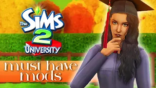 ULTIMATE SIMS 2 UNIVERSITY GUIDE (mods and tips for a realistic university experience)