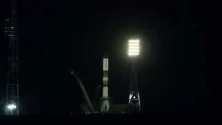 Запуск космического корабля "Союз"