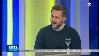 Gost BHT1 Uživo bio je Edin Ramić, potpredsjednik SDA