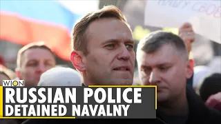 Kremlin critic Alexei Navalny detained after landing in Moscow | Russia top news | WION News