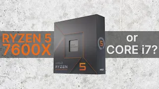 AMD Ryzen 5 7600X vs i7-13700K vs i7-12700K vs i7-11700K vs i7-10700K - the best gaming CPU in 2023?