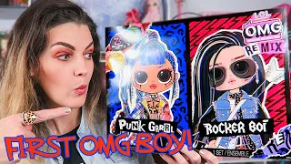 First OMG Boy! Rocker Boi and Punk Grrrl 2 Pack 🎸 Detailed Unboxing and Review Remix Series