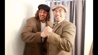 We dressed as Old Men to the UFC!