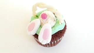 Oster Cupcakes /Ostermuffins / Hasenpopo Muffins/ Easter Cupcakes