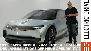 Opel Experimental Concept IAA 2023 - das ist nicht der neue Opel Manta, oder?