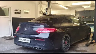 Mercedes C300 Coupe Brutal Exhaust Sound | Abgasanlage mod. | Motor Trading