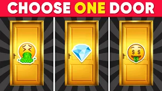 Choose One Door! Luxury Edition | 2 GOOD and 1 BAD | Don't Choose The Wrong Door