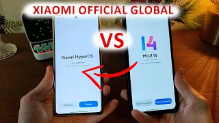 Xiaomi OFFICIAL GLOBAL 🔥 HyperOS vs. MIUI 14 | HyperOS COMPARISON! Features, Customization!