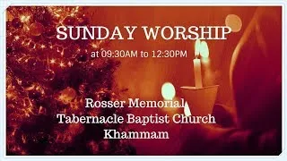 SUNDAY WORSHIP || LIVE || 26th DECEMBER 2021 || Rev.K.Jacob Sudheer Kumar Garu #RMTBCKMM1987