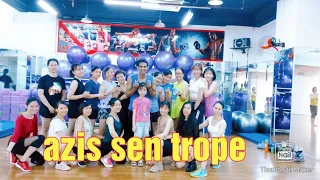 AZIS| sen trope | zumba fitness |zumba dance | choreo by Zin surjit | easy steps | Zin sk