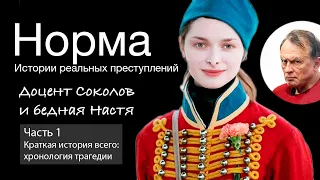 18. ЧАСТЬ 1. ДОЦЕНТ-ИСТОРИК СОКОЛОВ И НАСТЯ ЕЩЕНКО, ПОЛНАЯ ИСТОРИЯ  |  НОРМА — ИСТОРИИ ПРЕСТУПЛЕНИЙ