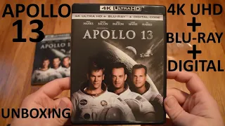 Unboxing Apollo 13 4K Ultra High Definition + Blu-Ray + Digital