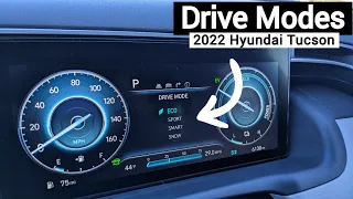 Drive Modes of the 2022 Hyundai Tucson