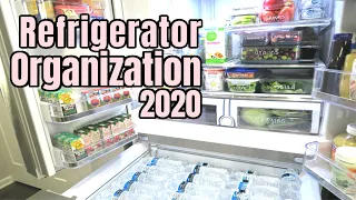 REFRIGERATOR ORGANIZATION 2020 | CLEAN WITH ME | FRIDGE ORGANIZATION