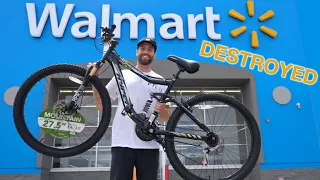 $148 Walmart MTB VS Downhill Mountain