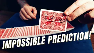 IMPOSSIBLE Prediction Card Trick - Tutorial