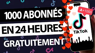 COMMENT AVOIR DES ABONNÉS TIKTOK GRATUIT 2024