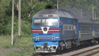 ТЭП70-0160 с поездом №127 "Сумы-Зёрново"