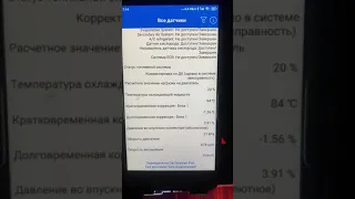 Топливная коррекция холостой ход