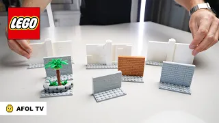 LEGO Brick Walls: Tips & Tricks we use in our City!