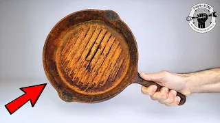 PUBG PAN Restoration - Cooking Juicy Pan in to a Rusty Steak