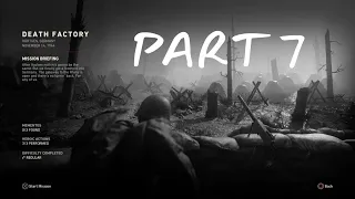 Call Of Duty WW2 Walkthrough Gameplay Part 7 PS4 Pro- Death Factory