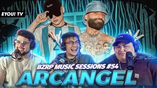 REACCIONAMOS AL BZRP SESSION DE ARCANGEL! - EYOU TV