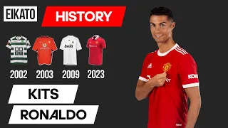 The Evolution of Cristiano Ronaldo Football Kits | All Cristiano Ronaldo Career Jerseys in History