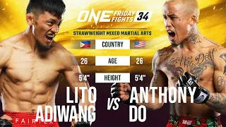Explosive MMA Scrap | Lito Adiwang vs. Anthony Do Full Fight