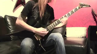 Jackson Guitars artist Kimmo Korhonen - Sinergy Shadow Island cover