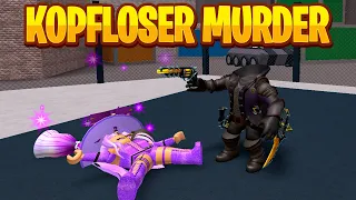 Murder Mystery 2 OHNE Kopf spielen und GEWINNEN?| Roblox/Deutsch