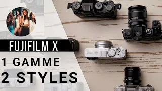 Quel Fujifilm est fait pour vous ? [Ep 4] FUJIFILM X - 1 gamme, 2 philosophies