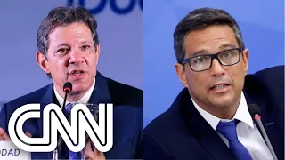 Haddad e Campos Neto têm primeira reunião após anúncio de nova regra fiscal | CNN NOVO DIA