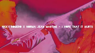 NICKY ROMERO X NORMA JEAN MARTINE - I HOPE THAT IT HURTS ringtone 🎵