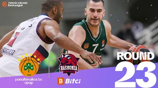 Panathinaikos snaps losing streak! | Round 23, Highlights | Turkish Airlines EuroLeague