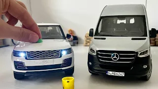 A Perfect Cargo Van Vehicle and an Beyond Awesome SUV Take the Stage | Miniature Diecast Model Cars