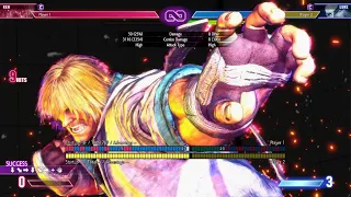 Street Fighter 6 Ken Swag combo 3!