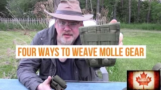 4 Ways to Weave MOLLE Gear