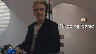 the 12th doctor being iconic for 12 minutes straight