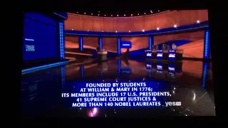 Final Jeopardy, “Organizations” category 😜 - Robin Miner-Swartz Day 3 (12/25/19)