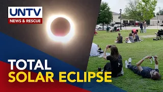 Milyun-milyong Ontarians, nasaksihan ang solar eclipse sa Ontario, Canada