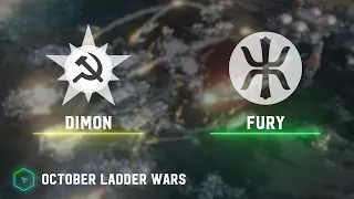 Dimon(S) vs Fury(E) - October Ladder Wars - Red Alert 3
