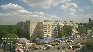 Timelapse 16-05-2018 - Новомосковск, Украина